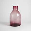Jarrón de Vidrio Amatista – 42 x 25 cm