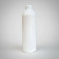 Jarron alto de vidrio color blanco brillante 60x20cm