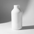 Jarron vidrio Blanco brillante 41x19cm